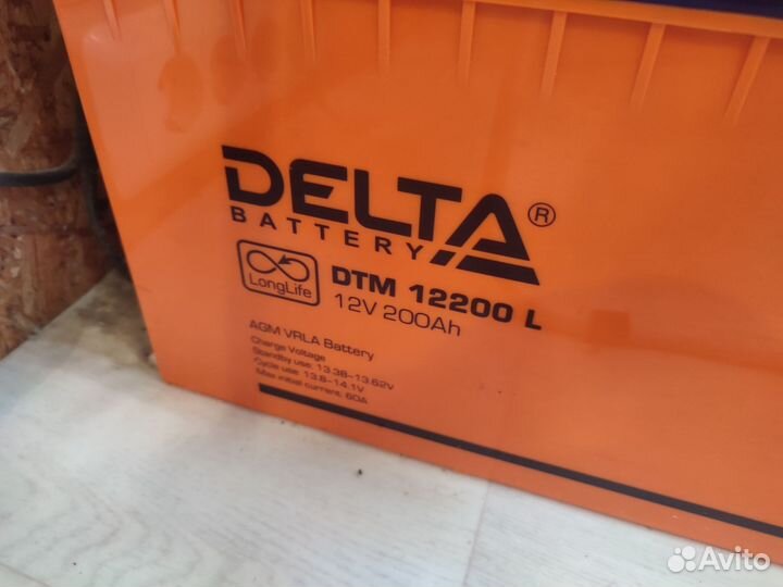 Аккумулятор Delta DTM 12200L