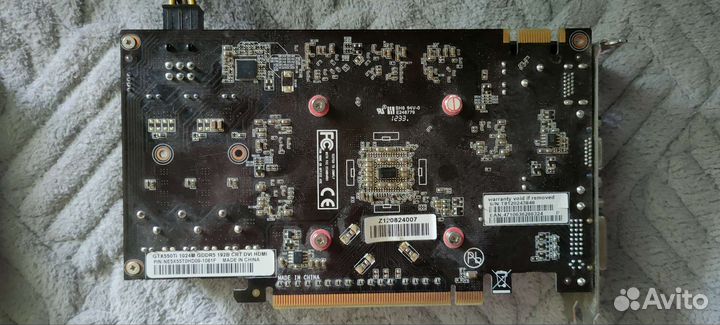 Видеокарта gtx550ti