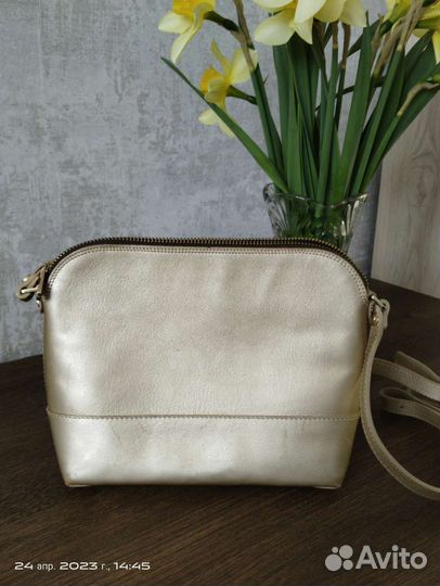 Сумка женская натуральная кожа бу