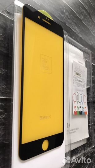 Защитное стекло для iPhone 7 plus, 8 Plus