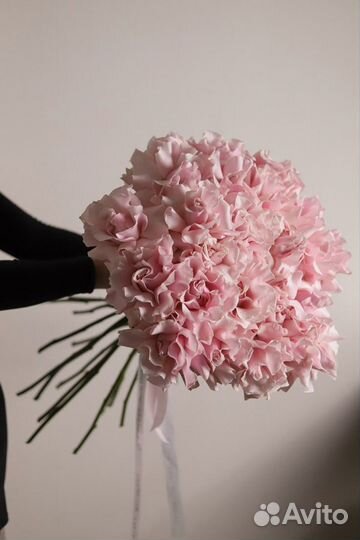 Французские розы / букет цветов / цветы в коробке