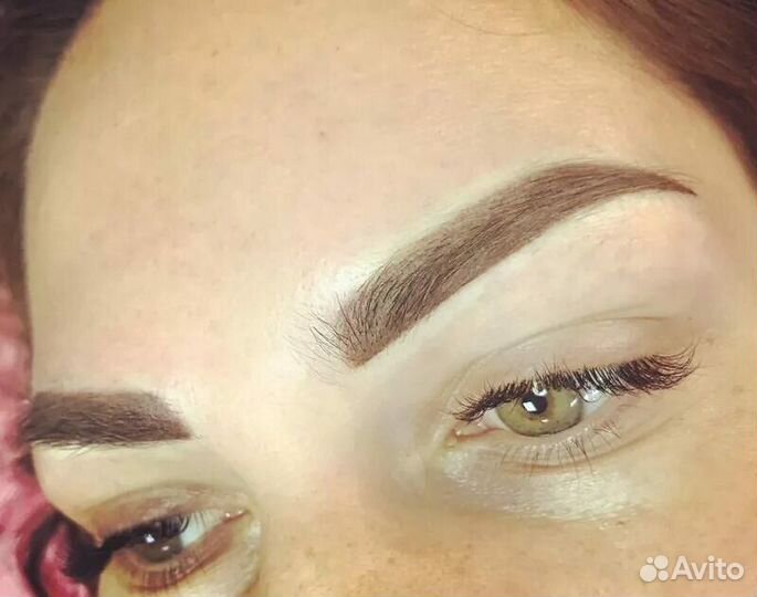 Перманентный макияж бровей и губ