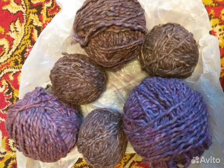 Пряжа для вязания разная