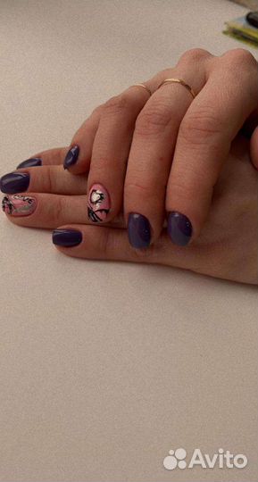 Маникюр гель лак