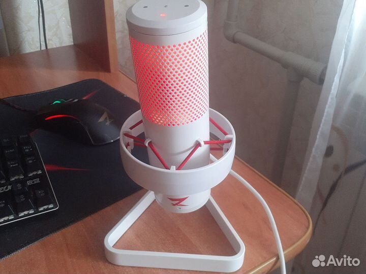 Микрофон zet gaming Koradji quatro белый