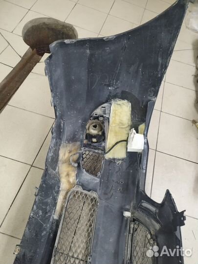 Бампер передний лансер 10