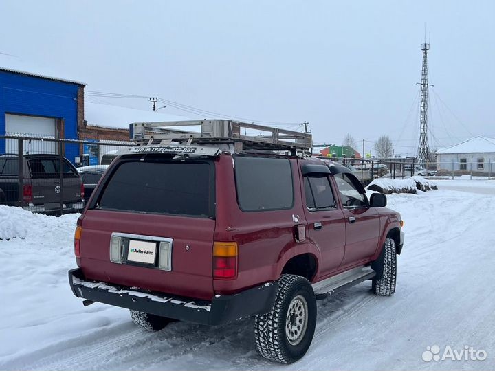 Toyota Hilux Surf 2.4 МТ, 1991, 300 000 км