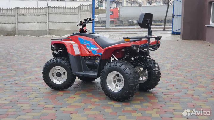 Квадроцикл Linhai Yamaha z180 red