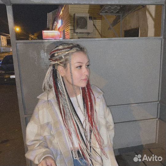 Комплект де косы и дреды бу