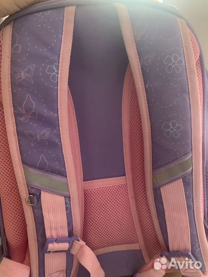 Портфель рюкзак школьный для девочки