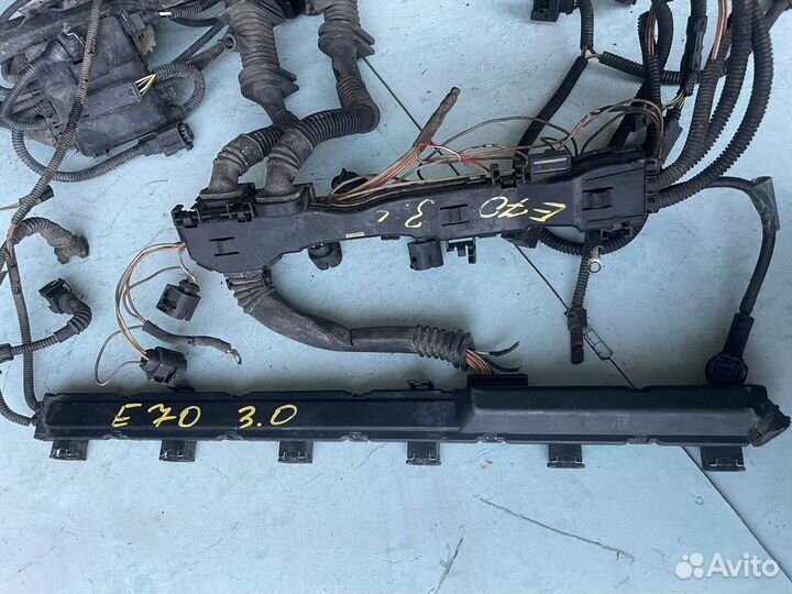 Проводка двигателя bmw e70 n52 3.0