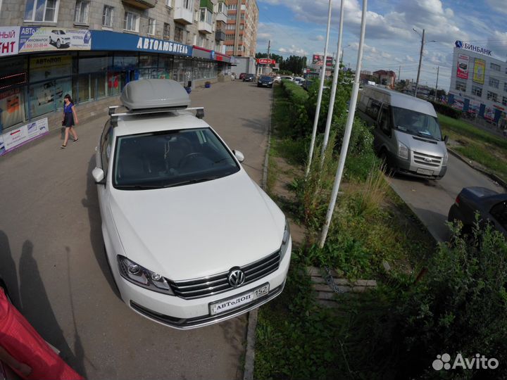 Багажник бокс на крышу Volkswagen Passat B7 (2011