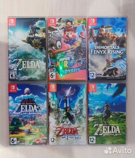 Игры для Nintendo switch
