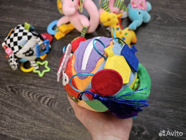 Мягкие игрушки до 1 года