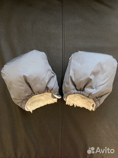 Рукавицы на коляску или сани