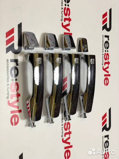 Ручки дверей Cruiser 200 08-15г Цельные Хром