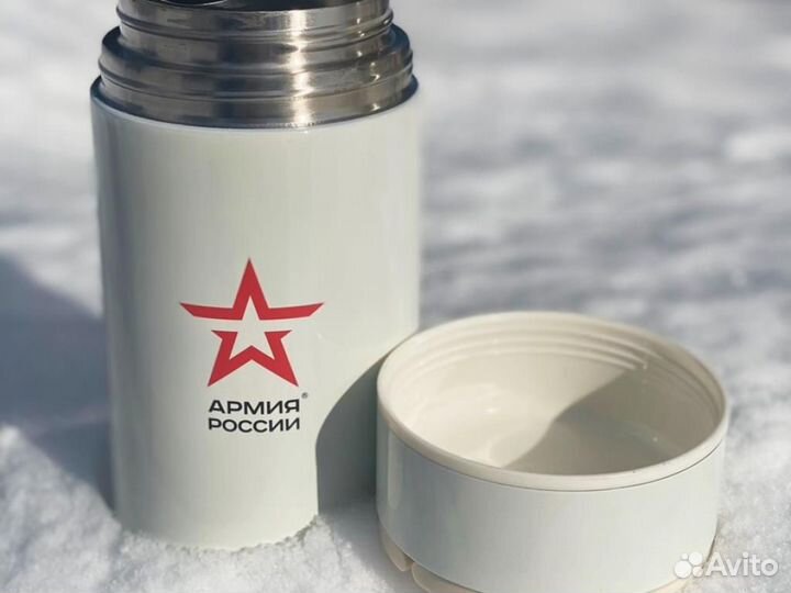 Термос для еды с ложкой 