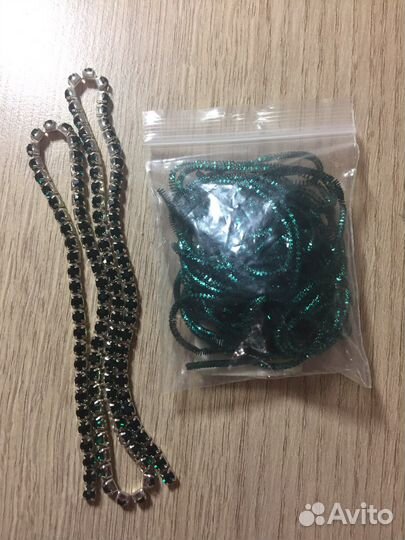 Бисер, стразы, камни, бусины, канитель