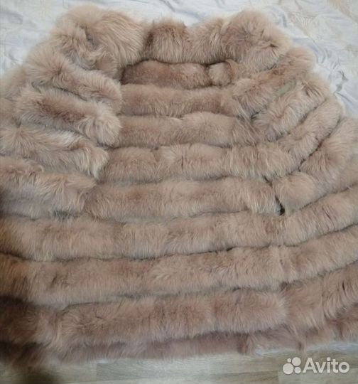 Шуба из песца