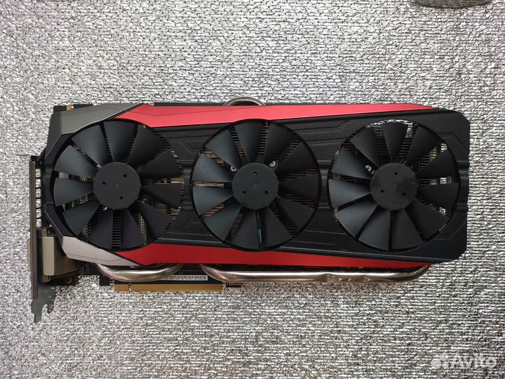 Видеокарта asus strix GeForce GTX 980 Ti 6Gb