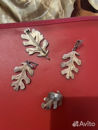 Серебряный комплект