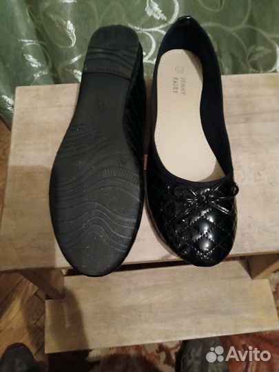 Балетки иск.лак 42размер