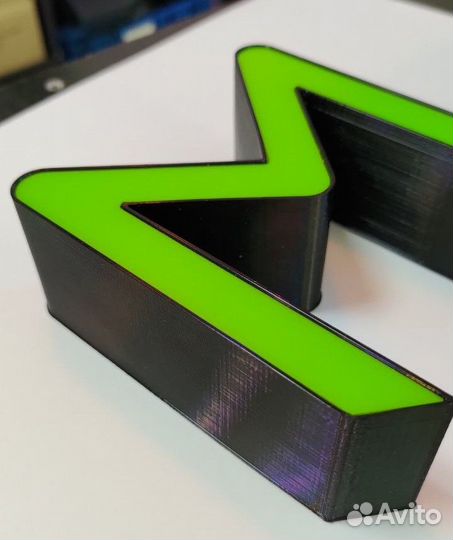 Объёмные светящиеся буквы для рекламных вывесок