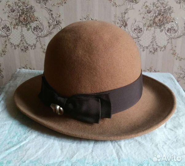 Шляпа фетровая женская