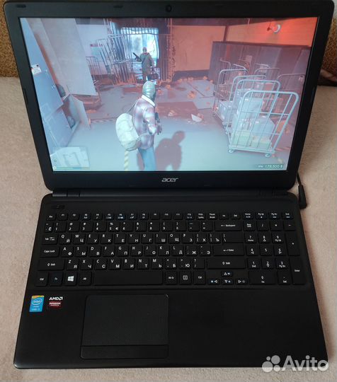 Игровой ноутбук Acer E1-572G core i5 AMD R7 2Gb
