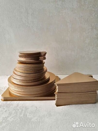 Картонная подложка для тортов, пирожных