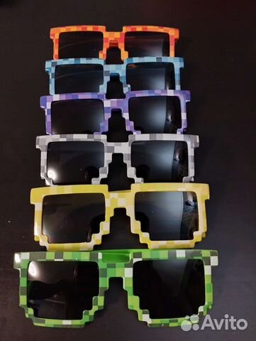 Солнцезащитные очки майнкрафт (6 цветов)