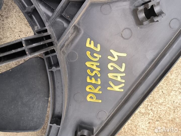 Диффузор с вентилятором на основной радиатор