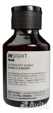 Insight Очищающее средство для бороды beard cleanc