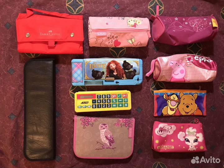 Пенал Winx Peppa Winnie Pooh Faber Castell