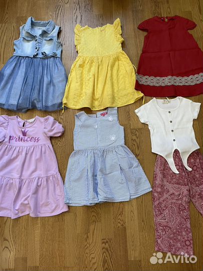 Вещи пакетом на девочку 110