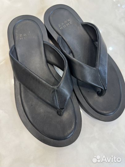 Шлепанцы женские zara 38