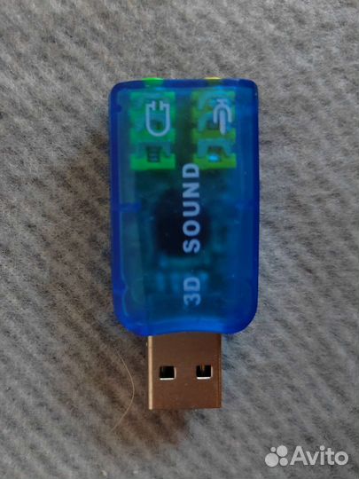 Китайская USB звуковая карта