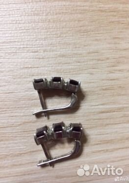 Серебряные серьги