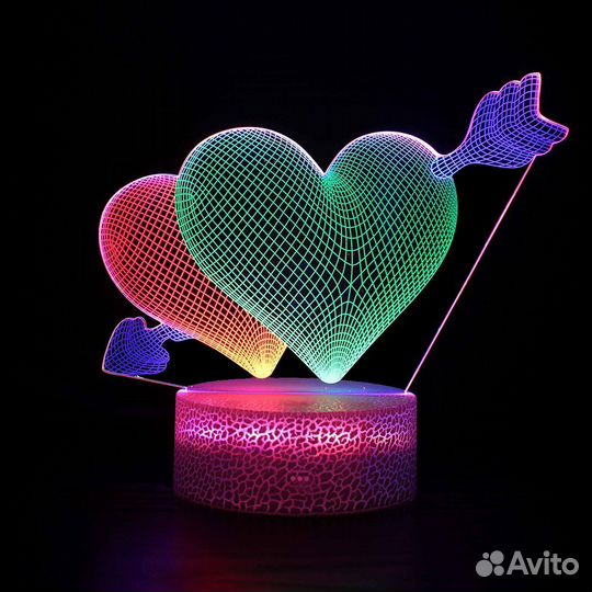 3D ночник, Светильник