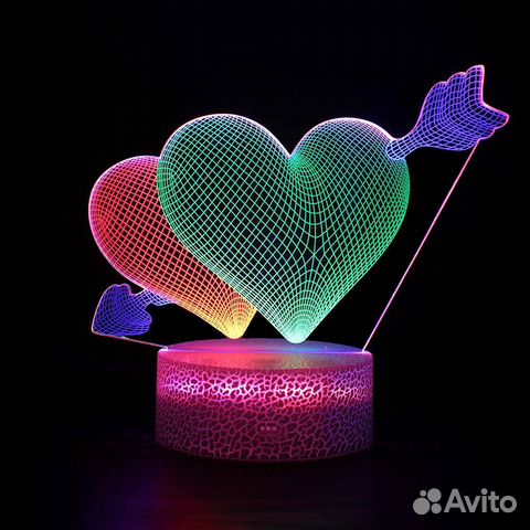 3D ночник, Светильник