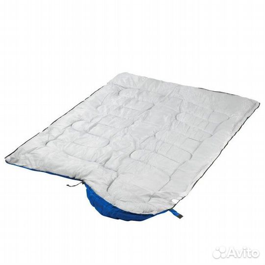 Спальный мешок туристический, 220 х 75 см, до -20