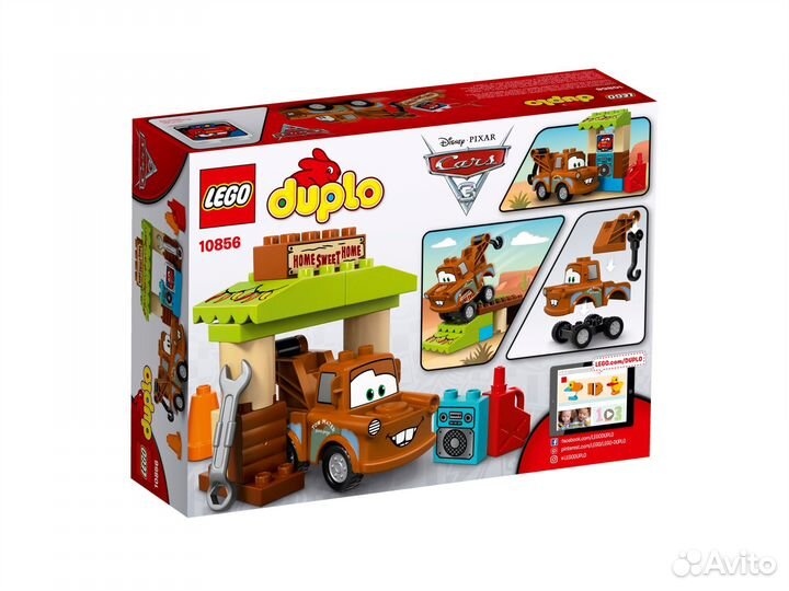 Конструктор lego duplo 10856 Тачки Гараж Мэтра