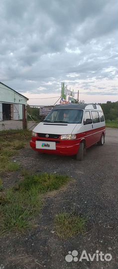 Volkswagen Transporter 2.4 МТ, 1991, 236 000 км