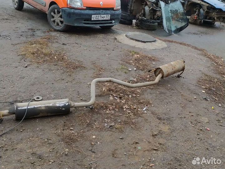 Выхлопная система peugeot 607