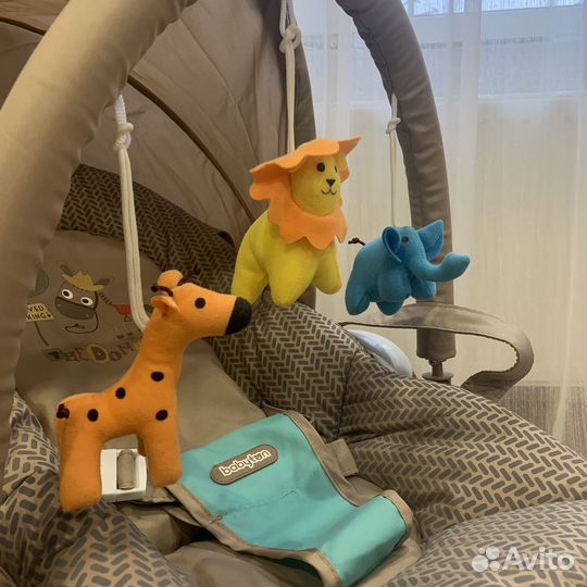 Шезлонг детский