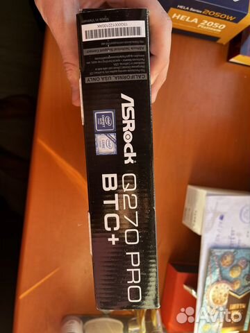 Продаю Материнскую плату на 12 карт ASRock Q270