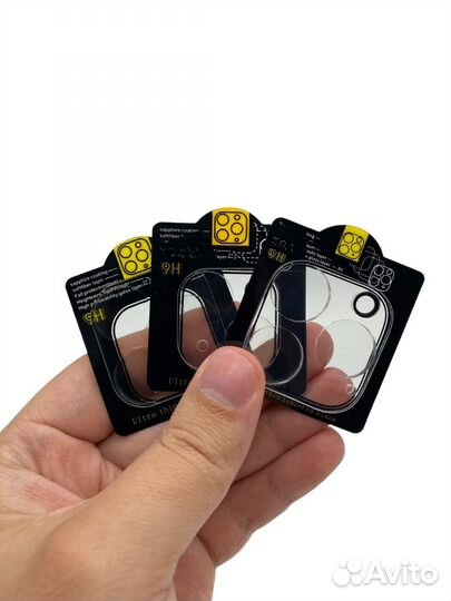 Защитное стекло на камеру iPhone 15