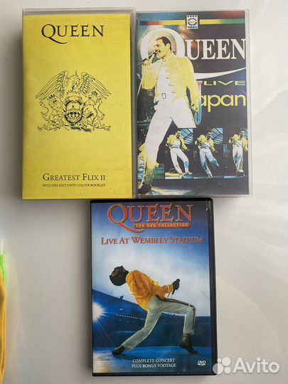 Queen кассеты dvd