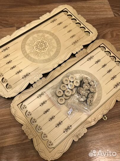 Нарды ручной работы деревянные