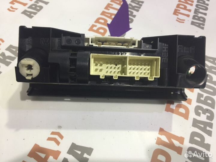 Шкода Фабия Блок управления климат-контролем